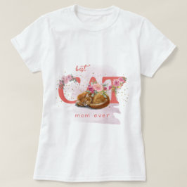 Beste Cat Mama je Schlaflosigkeit Kitten Happy Mot T-Shirt