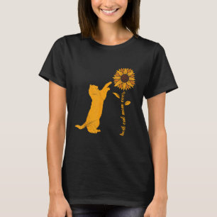 Beste Cat Mama je Sonnenblume Katze Kitty Kitten T-Shirt