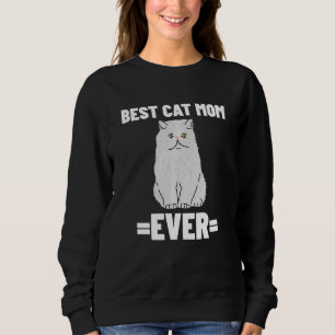 Beste Cat Mama je Sweatshirt