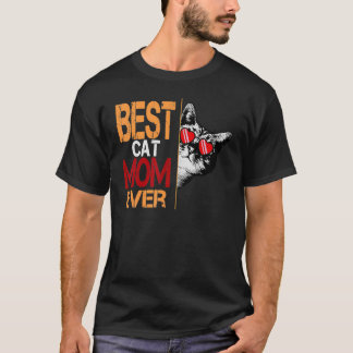 Beste Cat Mama je T-Shirt