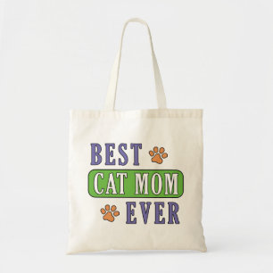 Beste Cat Mama je Tote Tasche