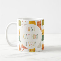 Beste Cat Mama je Whimsisches Foto