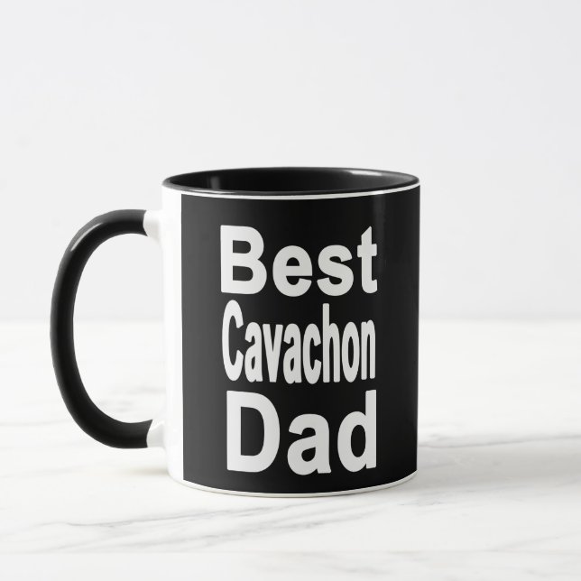 Beste Cavachon Vater Tasse (Links)