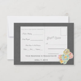 Beste Chalkboard Vintage UAWG Wedding Suite - RSVP Karte