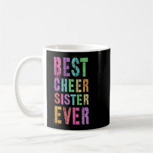 Beste Cheer Sister je Cheerleader Team Cheer Squ Kaffeetasse