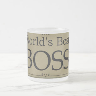 beste Chef-Tasse Mattglastasse