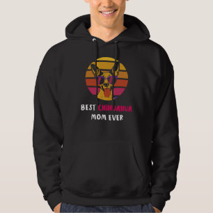 Beste Chihuahua-Mama je Angepasster Scoop Hoodie