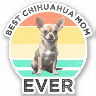 Beste Chihuahua-Mama je Aufkleber