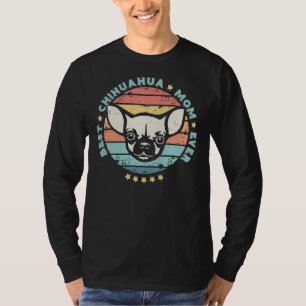 Beste Chihuahua Mama je lustig für Hunde Mommy Vin T-Shirt