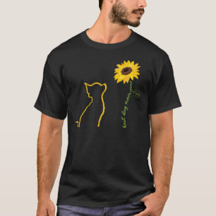 Beste Chihuahua Mama je Sonnenblume Geburtstag T-Shirt
