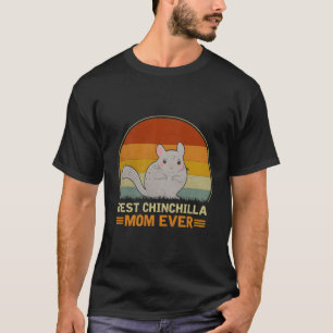 Beste Chinchilla-Mama je Retro Vintages Chinchilla T-Shirt