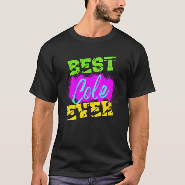 Beste Cole je T-Shirt (Vorderseite)