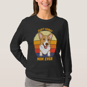 Beste Corgi Mama je Corgi Crazy Dog Besitzer T-Shirt