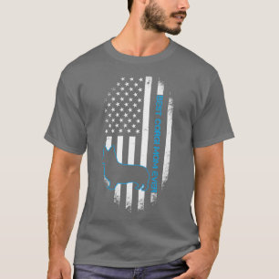 Beste Corgi-Mama je Corgi Dog Mutter amerikanische T-Shirt