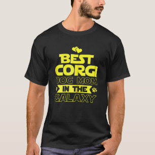 Beste Corgi-Mutter der Frauen im Universum T-Shirt
