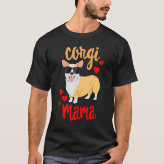Beste Corgi-Mutter überhaupt Hund Corgi Frauen Cor T-Shirt