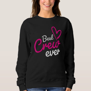 Beste Crew je Team Group Outfit Dancing Music Com Sweatshirt