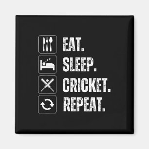 Beste Cricket-Design für Männer Frauen Sport Sport Magnet