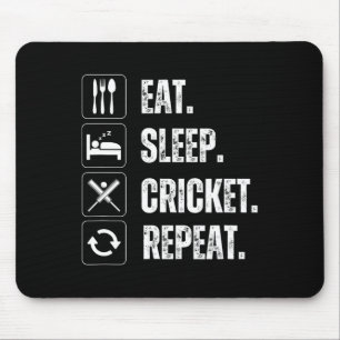 Beste Cricket-Design für Männer Frauen Sport Sport Mousepad