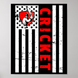 Beste Cricket-Konstruktion für Männer Frauen Kinde Poster