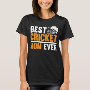 Beste Cricket-Mama je T-Shirt