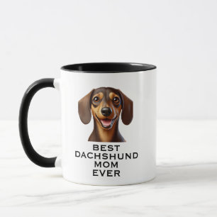 Beste Dachshund-Mama Aller Zeiten Individuelles Fo Tasse