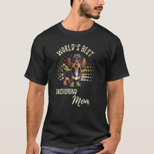 Beste Dachshund-Mama der Welt Lustiger Wiener Hund T-Shirt