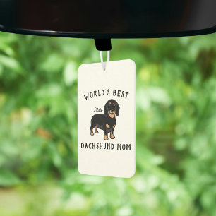 Beste Dachshund-Mama der Welt Personalisierter Hun Autolufterfrischer