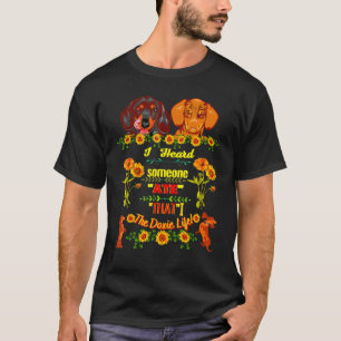 Beste Dackel Fan Funny Dackel Dog Ate That Puff T-Shirt