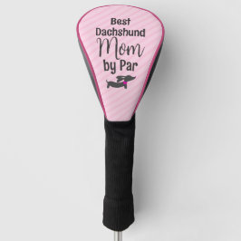 Beste Dackel Mama von Par Funny Golf Head Cover Headcover