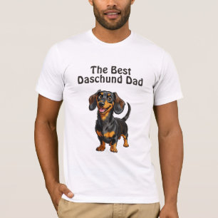 Beste Dackel Vater Ever - Funny Dackel Besitzer Ge T-Shirt