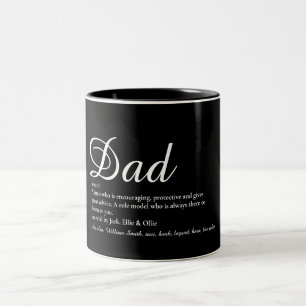 Beste Dad Daddy Vater Aller Zeiten Definition Schr Zweifarbige Tasse