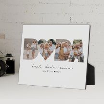 Beste Dada je 4 Foto Collage Erster Vatertag