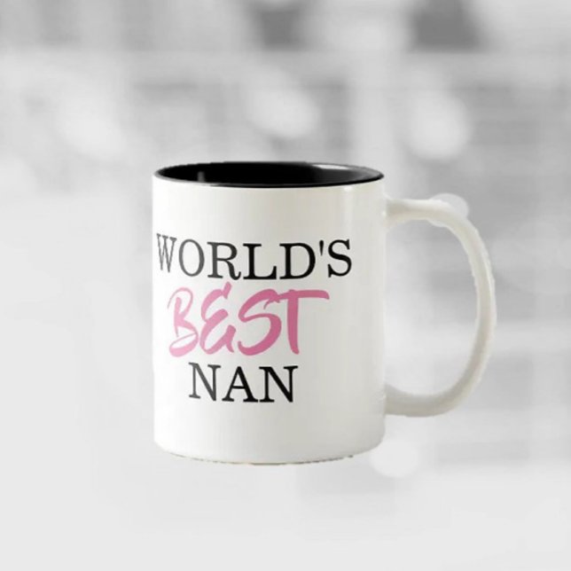 BESTE das Nan-Tasse der Welt Zweifarbige Tasse (Von Creator hochgeladen)