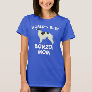 Beste der Borzoi-Mama der Welt T-Shirt