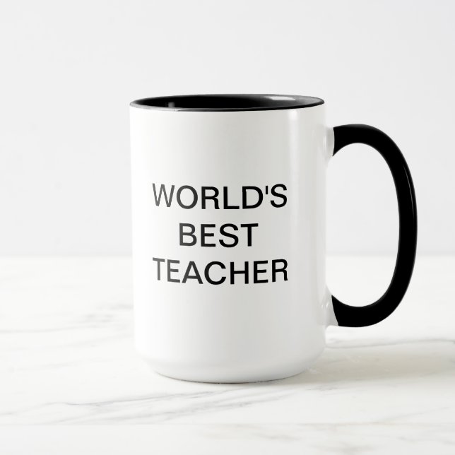 Beste der Lehrer-Tasse des Wortes Tasse (Rechts)