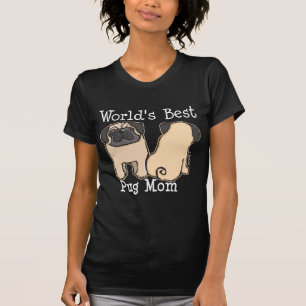 Beste der Mops-Mama der Welt T-Shirt