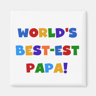 Beste der Papa-T-Shirts und Geschenke der helle Magnet