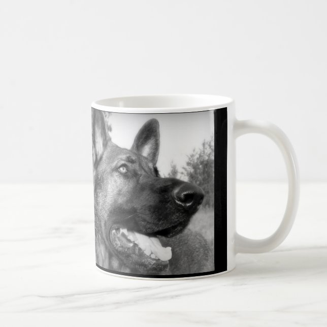 Beste der Schäferhund-Mama der Welt Tasse (Rechts)
