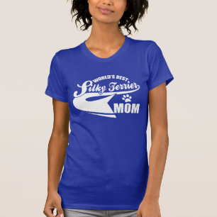 Beste der seidige Terrier-Mama der Welt T-Shirt