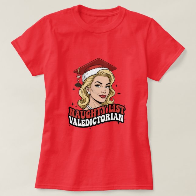 Beste der Ungezogenen-Liste T-Shirt (Design vorne)