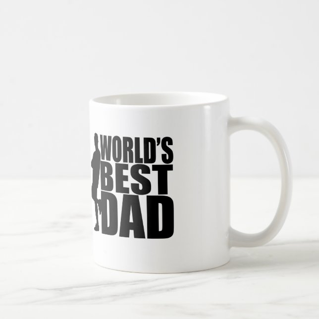 Beste der Vater-Tasse der Welt Tasse (Rechts)