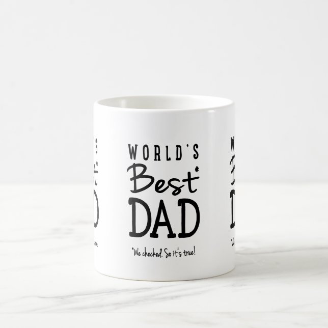Beste der Vater-Tasse der Welt Tasse (Mittel)