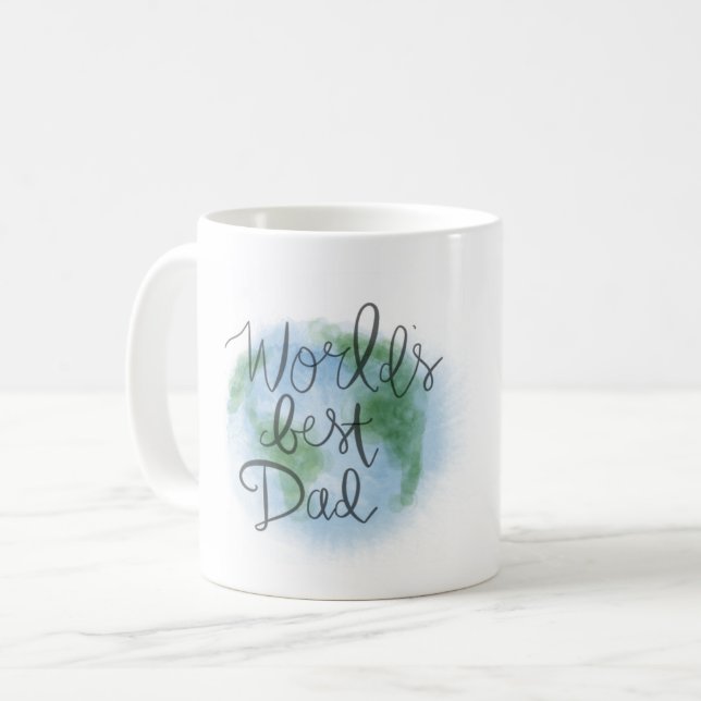Beste der Vater-Tasse der Welt Tasse (Vorderseite Links)