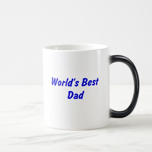 Beste der Vater-Tasse der Welt Verwandlungstasse (Rechts)