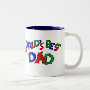 Beste der Vater-Tasse der Welt Zweifarbige Tasse