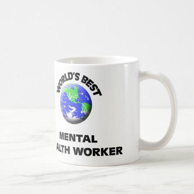 Beste die Gesundheits-Arbeitskraft der Welt Kaffeetasse (Rechts)
