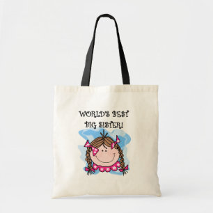 Beste die große Schwester-T-Shirts und Geschenke Tragetasche