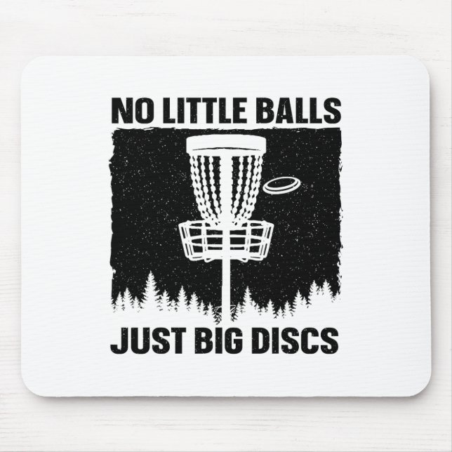 Beste Disc-Golf-Kunst für Männer Frauen Disc-Golfe Mousepad (Vorne)