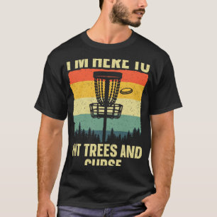 Beste Disc-Golf-Kunst für Männer Frauen Kinder Dis T-Shirt